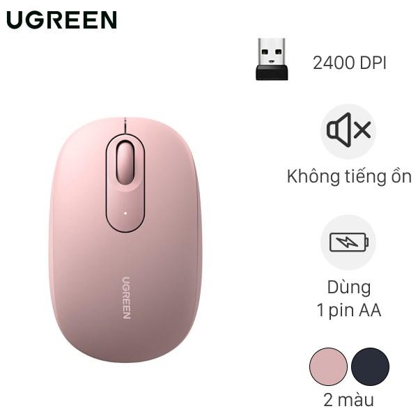 Chuột Kh&ocirc;ng D&acirc;y Silent Ugreen MU105