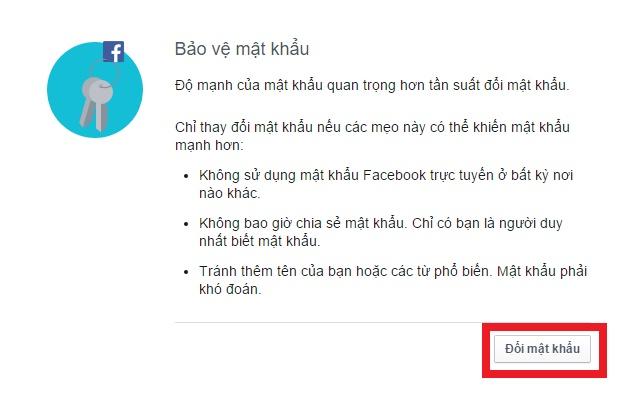 Đi tới Cài đặt bảo mật (Go to Security Settings​)