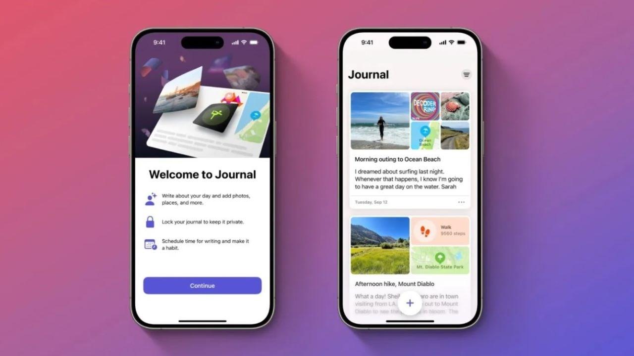 iOS 17.2 chính thức mang đến cho người dùng ứng dụng Nhật ký mới
