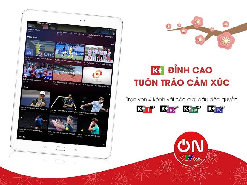 Kho nội dung phong phú trên VTVcab ON