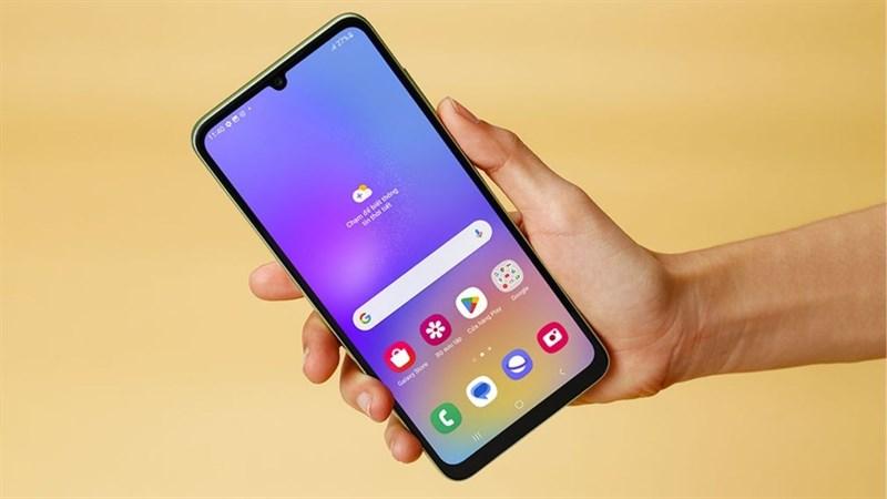 Kích thước màn hình của điện thoại Galaxy A05