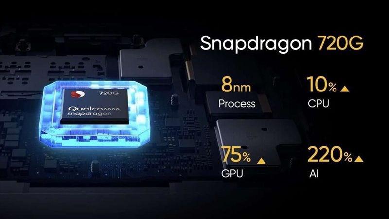 Snapdragon 720G của OPPO Reno5 mang lại hiệu suất mạnh mẽ