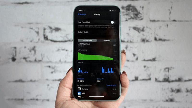 Thời lượng pin trên iPhone 11 được đánh giá tốt hơn so với thế hệ trước