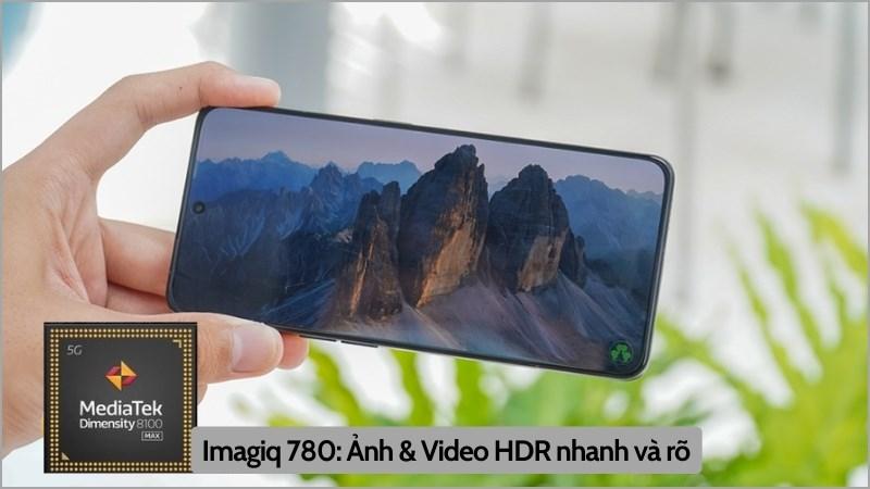 Trang bị công nghệ ISP Imagiq 780 cho trải nghiệm hình ảnh, video HDR nhanh và rõ