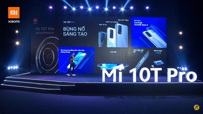 Xiaomi Mi 10T Pro 5G ra mắt tại VN