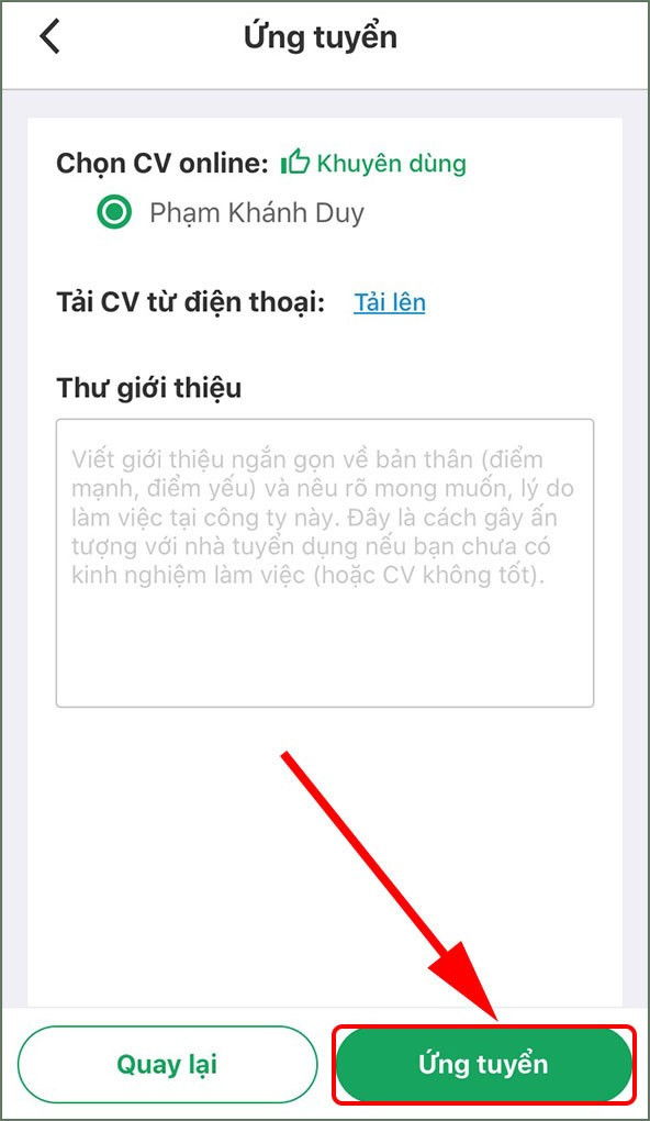 Hướng Dẫn Tạo Và Nộp CV Chuyên Nghiệp Trên TopCV