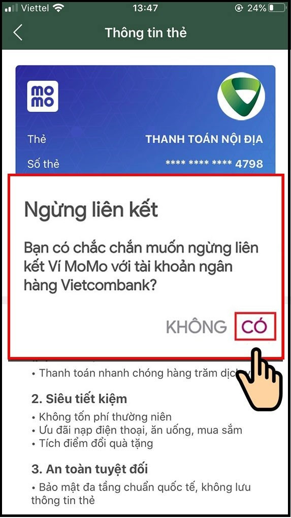 Hướng Dẫn Hủy Liên Kết Ngân Hàng Với Ví MoMo Đơn Giản Nhất 2023