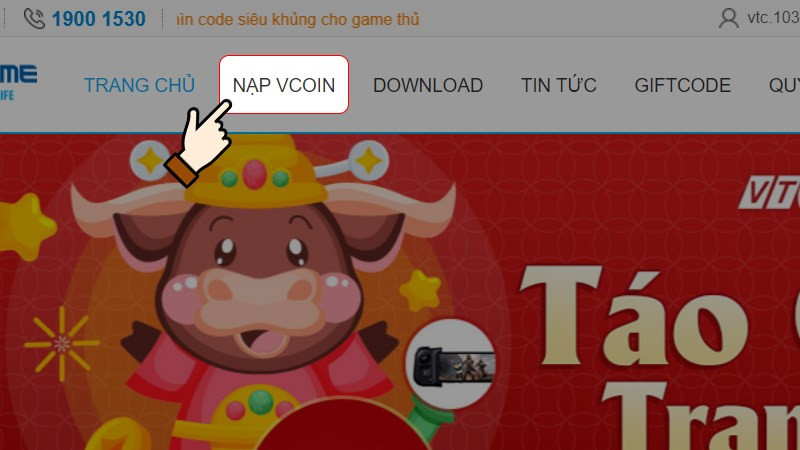 Hướng Dẫn Nạp Vcoin Nhanh Chóng, Đơn Giản Cho Game Thủ