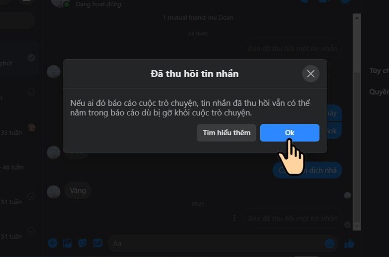 Hướng Dẫn Xóa Tin Nhắn Messenger Cả 2 Bên Trên Điện Thoại Và Máy Tính