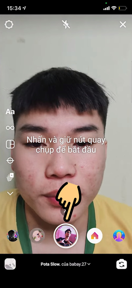 Bắt Trend TikTok với Filter Trái Tim Xung Quanh trên Instagram