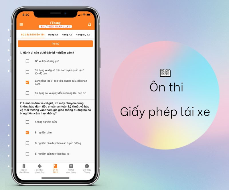 Tra Cứu Mức Phạt Vi Phạm Giao Thông Nhanh Chóng Với iThong