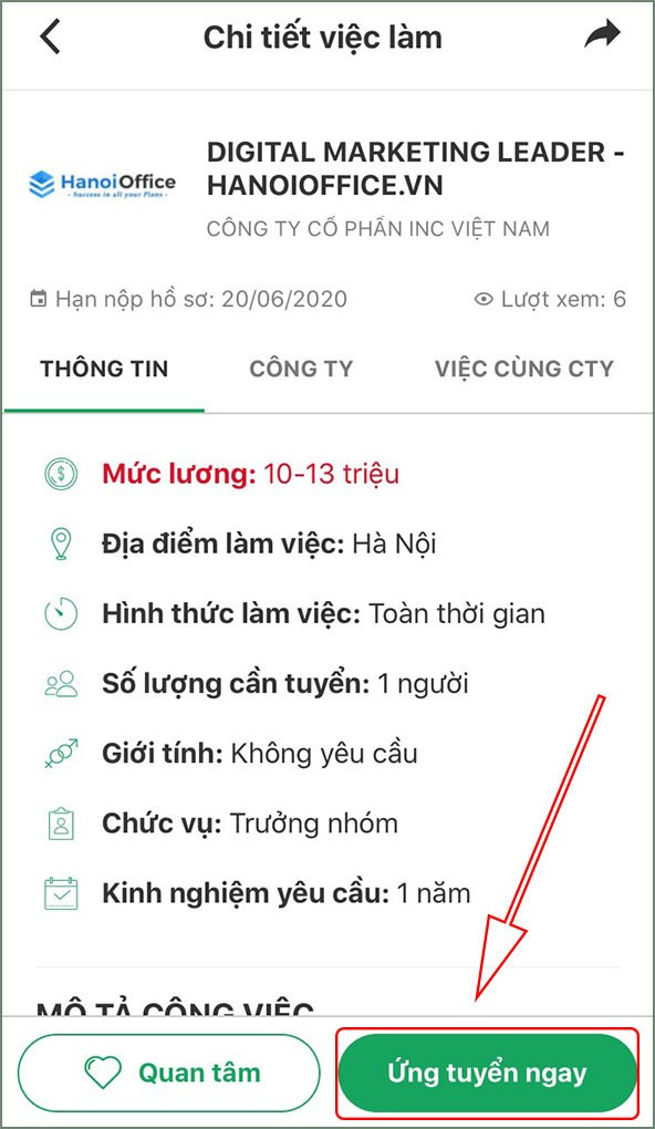 Hướng Dẫn Tạo Và Nộp CV Chuyên Nghiệp Trên TopCV