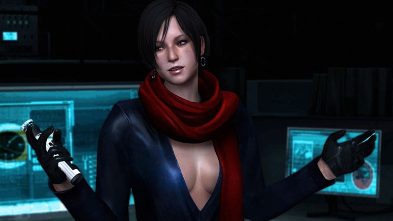 Ada Wong lấy cắp mẫu virus Golgotha