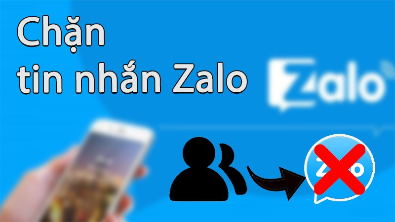 alt: Chặn, bỏ chặn tin nhắn Zalo