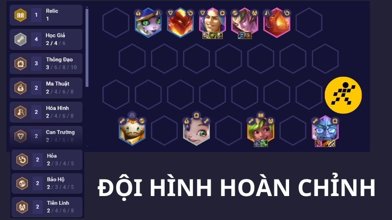 Alt: Đội hình Học Giả Ryze hoàn chỉnh DTCL mùa 12