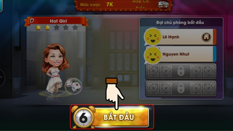 alt: Nút bắt đầu trò chơi Cờ Tỷ Phú ZingPlay