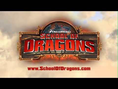 alt text: Cảnh bay lượn cùng rồng trong School of Dragons