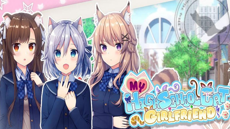 alt text: Hình ảnh game My High School Cat Girlfriend