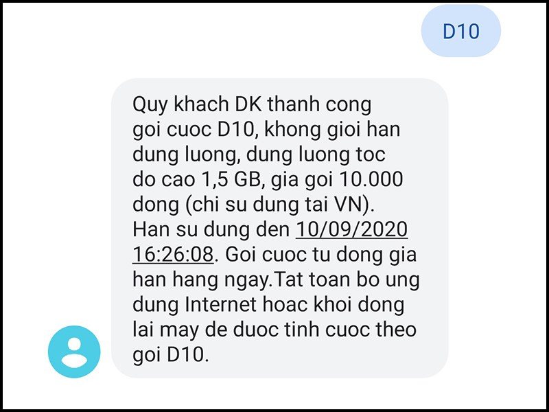 alt text: Hình ảnh minh họa cách đăng ký gói cước 3G/4G MobiFone qua SMS