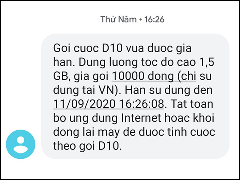 alt text: Hình ảnh minh họa cách hủy gia hạn tự động gói cước 3G/4G MobiFone