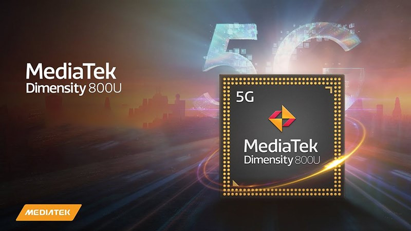 alt text: MediaTek Dimensity 800U 5G, vi xử lý mạnh mẽ cho trải nghiệm game mượt mà