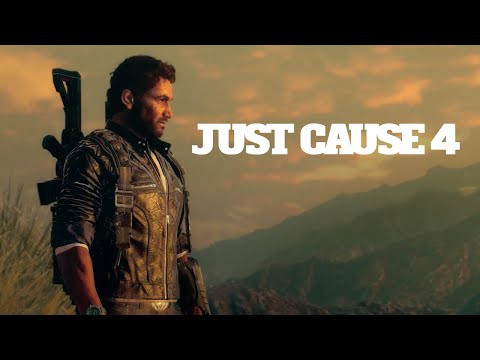 alt text: Rico Rodriguez sử dụng wingsuit trong Just Cause 4