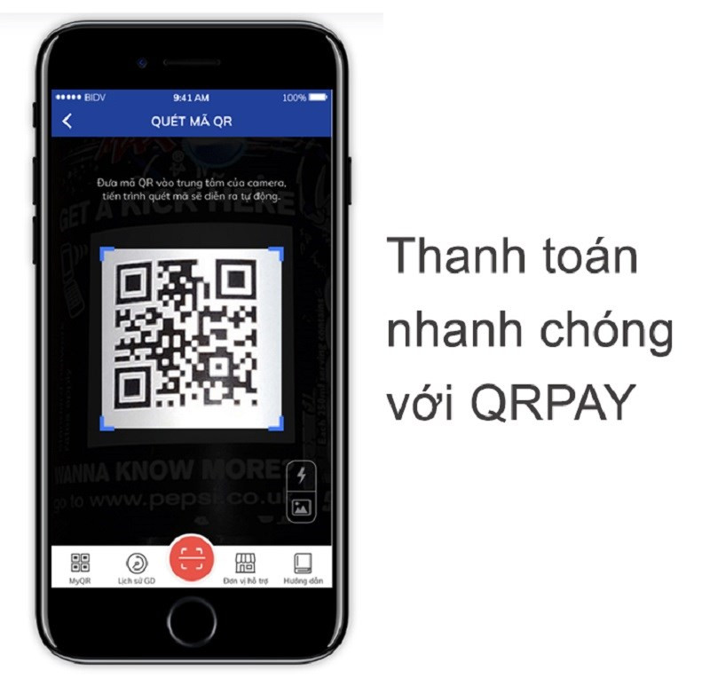 alt text: Thanh toán bằng QR Pay