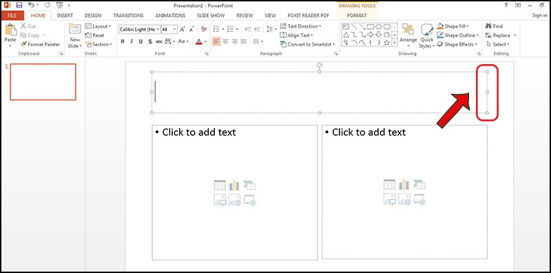 Alt: Thay đổi kích thước thành phần trong layout