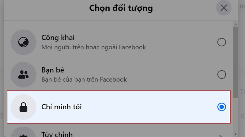 Ẩn số điện thoại trên Facebook bằng máy tính