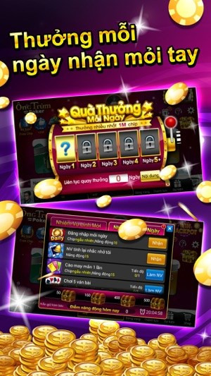 Ảnh chụp màn hình game Ông trùm Poker