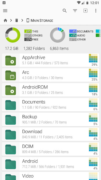 Ảnh chụp màn hình ứng dụng FX File Explorer