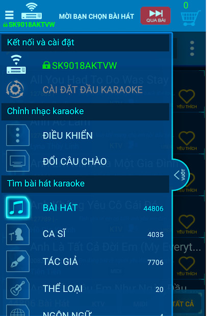 Karaoke Connect: Ứng dụng điều khiển karaoke tiện lợi trên điện thoại