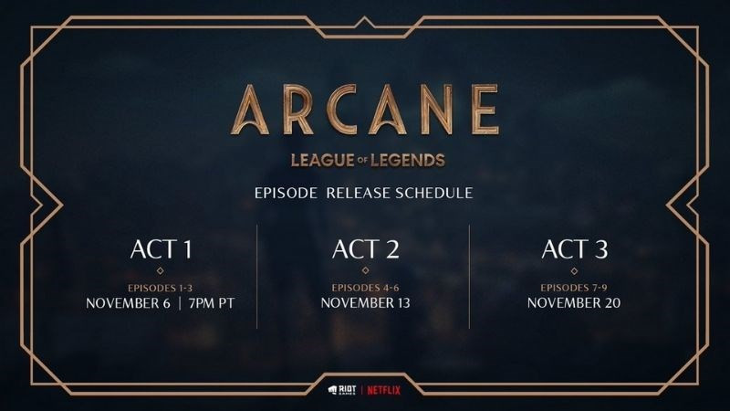 Arcane sẽ được ra mắt v&agrave;o th&aacute;ng 11 năm nay