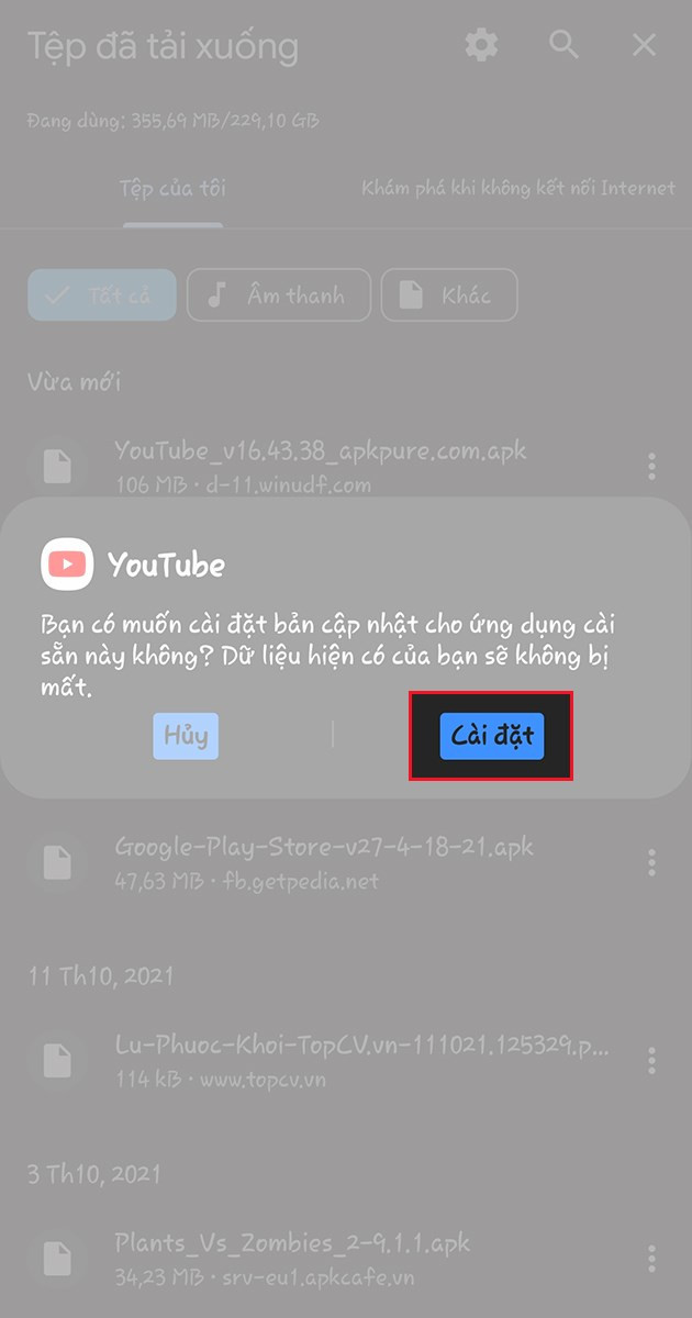 Hướng Dẫn Cài Đặt YouTube Cho Điện Thoại Không Hỗ Trợ