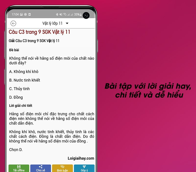 Bài tập với lời giải hay, chi tiết và dễ hiểu