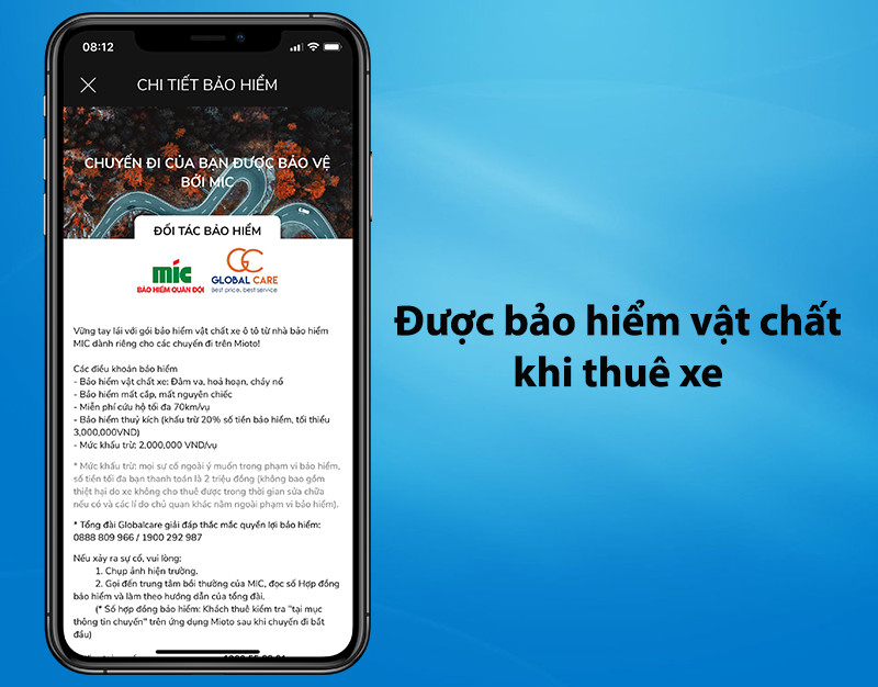 Bảo hiểm vật chất với MIOTO