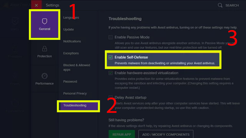 Hướng Dẫn Tắt/Gỡ Avast Antivirus Trên Máy Tính Chi Tiết Nhất