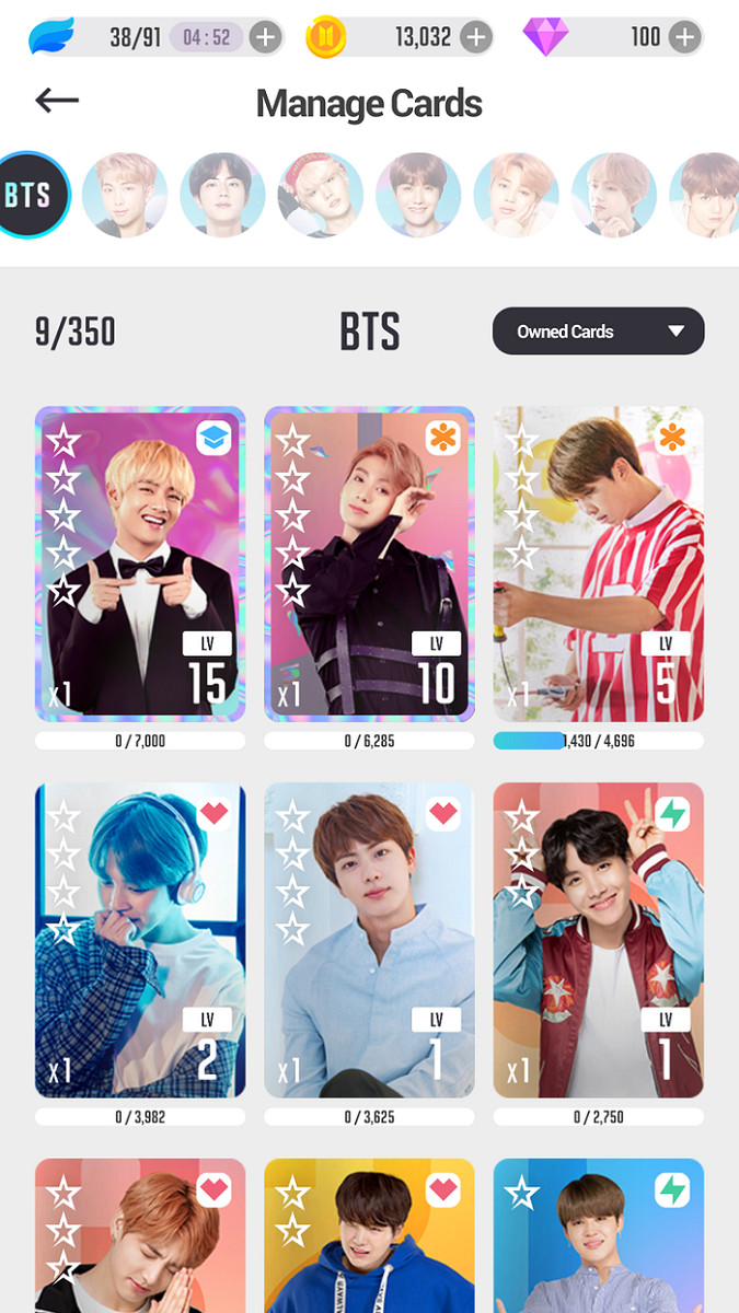 BTS World - Quản lý thần tượng