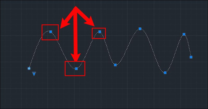 Cách chỉnh sửa đường cong trong AutoCAD