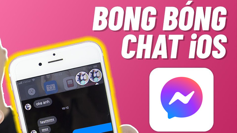 Cách mở bong bóng chat Messenger trên iPhone