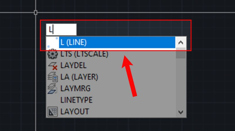 Cách nhập tọa độ tương đối trong CAD