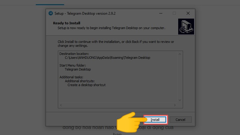 Hướng dẫn cài đặt Telegram trên máy tính chi tiết nhất 2023
