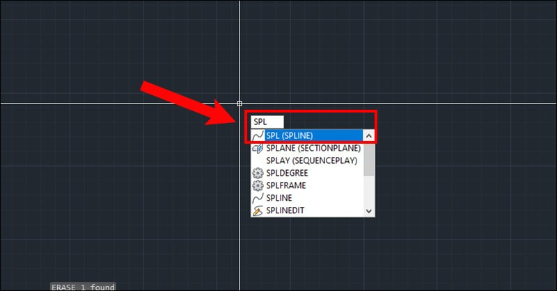 Cách vẽ đường cong trong Cad bằng lệnh Spline