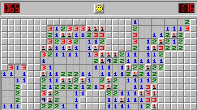 Cắm cờ hiệu quả trong Minesweeper