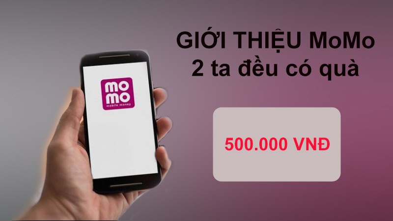 Cách giới thiệu MoMo với bạn bè, nhận ngay 500k đơn giản, chi tiết