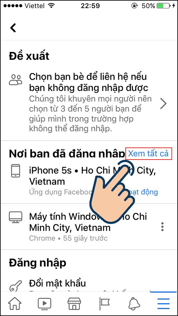 Chọn Xem tất cả