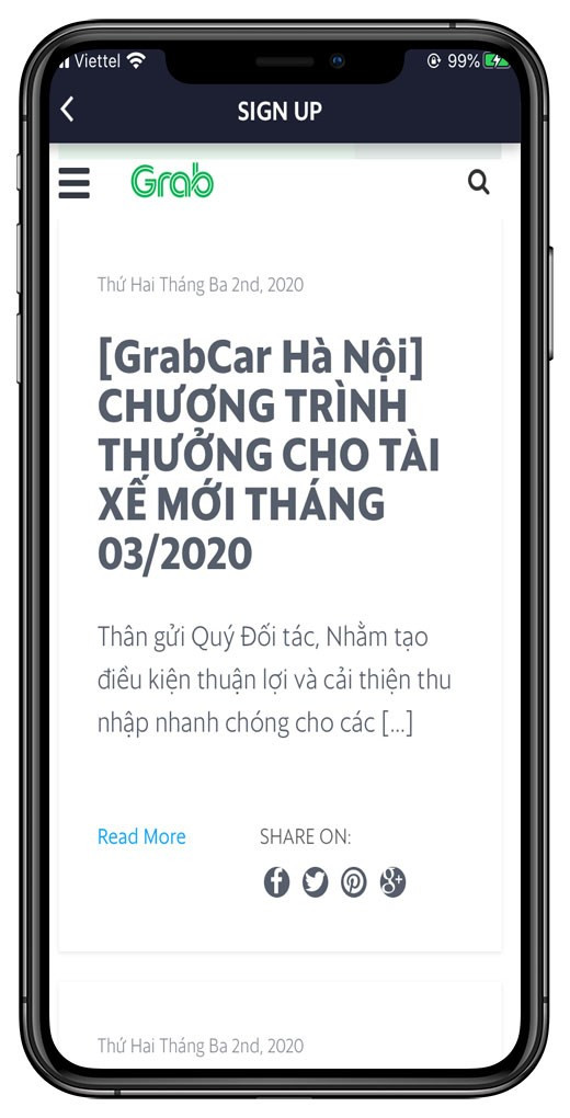  Chương tr&igrave;nh thưởng cho t&agrave;i xế Grab tr&ecirc;n ứng dụng Grab Driver 