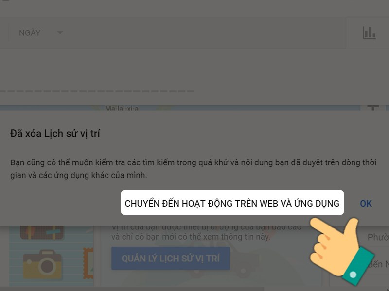 Chuyển đến hoạt động trên web và ứng dụng