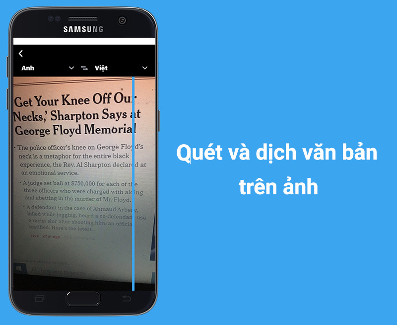 Chuyển đổi ảnh thành văn bản và dịch