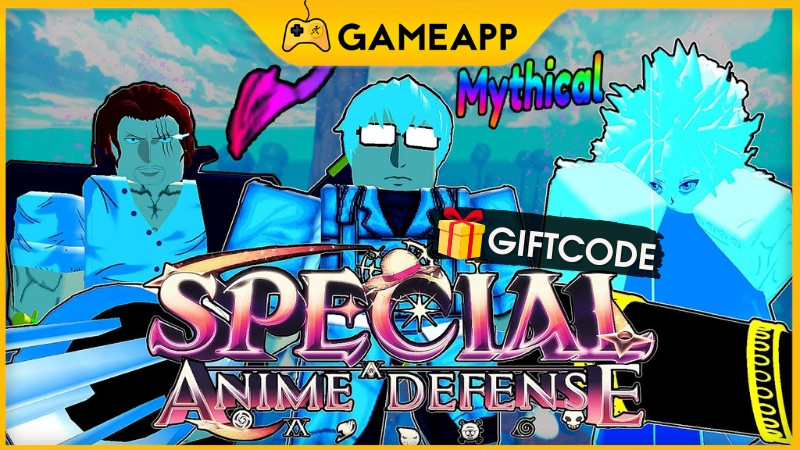 Code Special Anime Defense mới nhất cập nhật liên tục